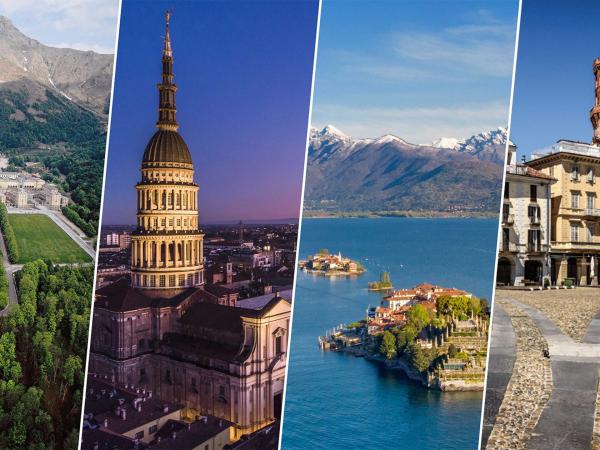 panorama Lago d'Orta Lago Maggiore Novara Alto Piemonte itinerari e borghi